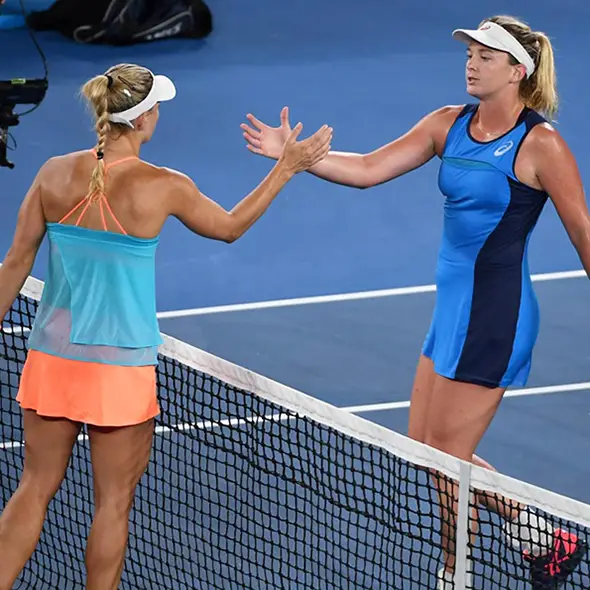 Slumber Estate forfremmelse Tennis Player Coco Vandeweghe Dethrones Australian Open Defending Champion  Angelique Kerber!