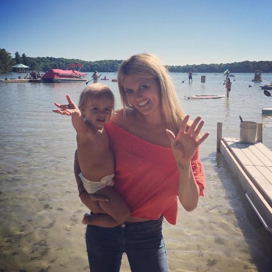 Divorced Courtney Hansen's Perfect Weekend with Toddler Daughter and Boyfriend, Married Plans?