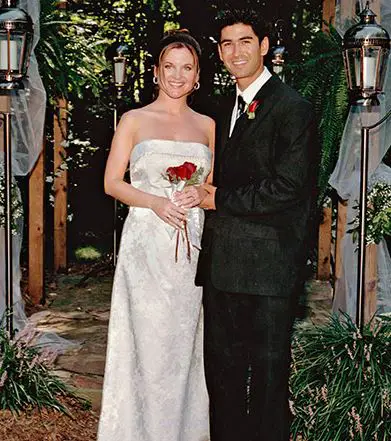 Craig Melton And Glennon Doyle On Their Wedding Day