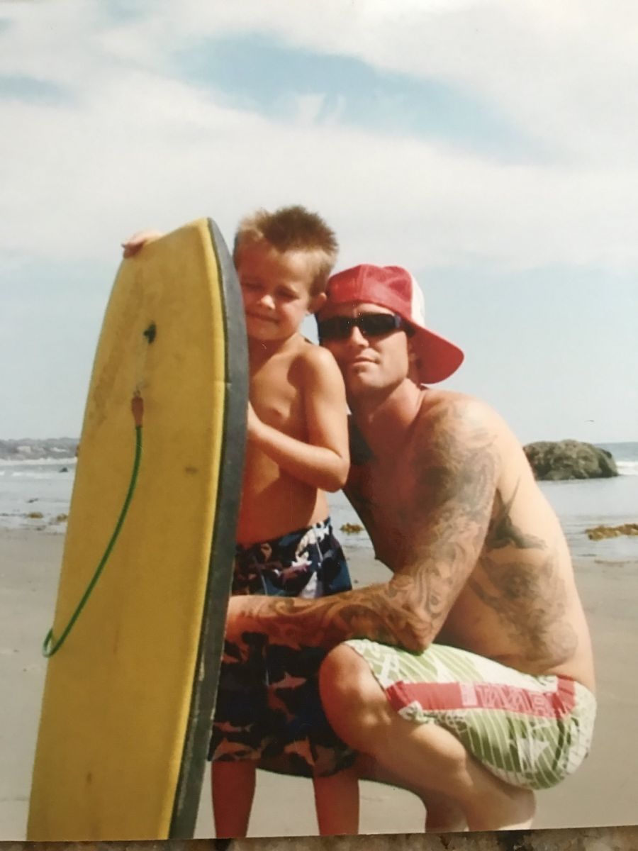 Curran Walters Shares A Throwback Picture With His Father 