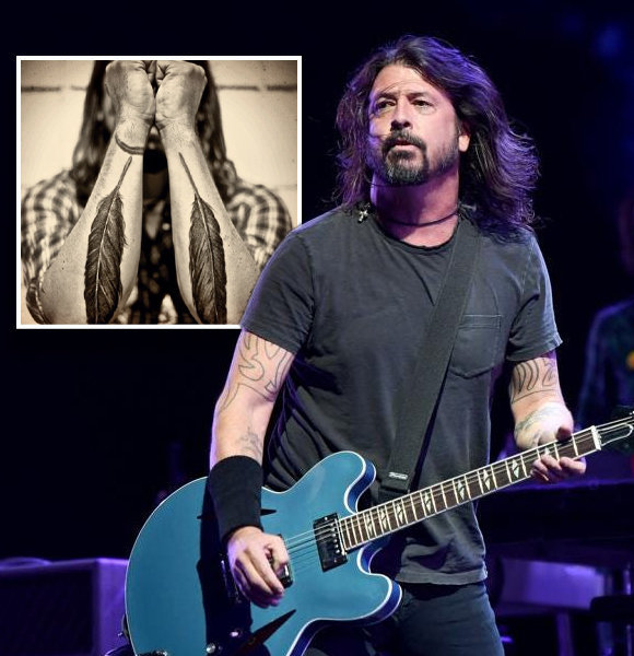 All about Dave Grohl's Tattoos, Family And More