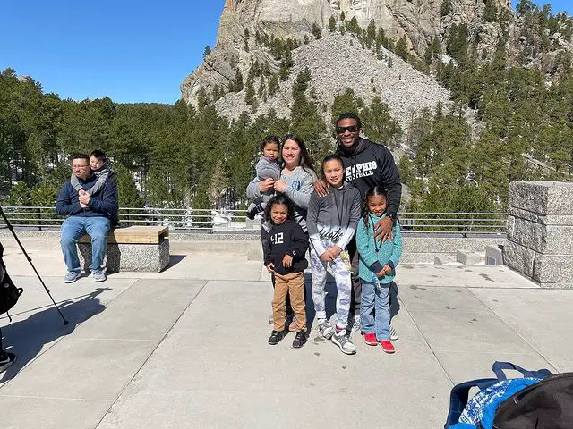 DeAngelo With His Wife & Children