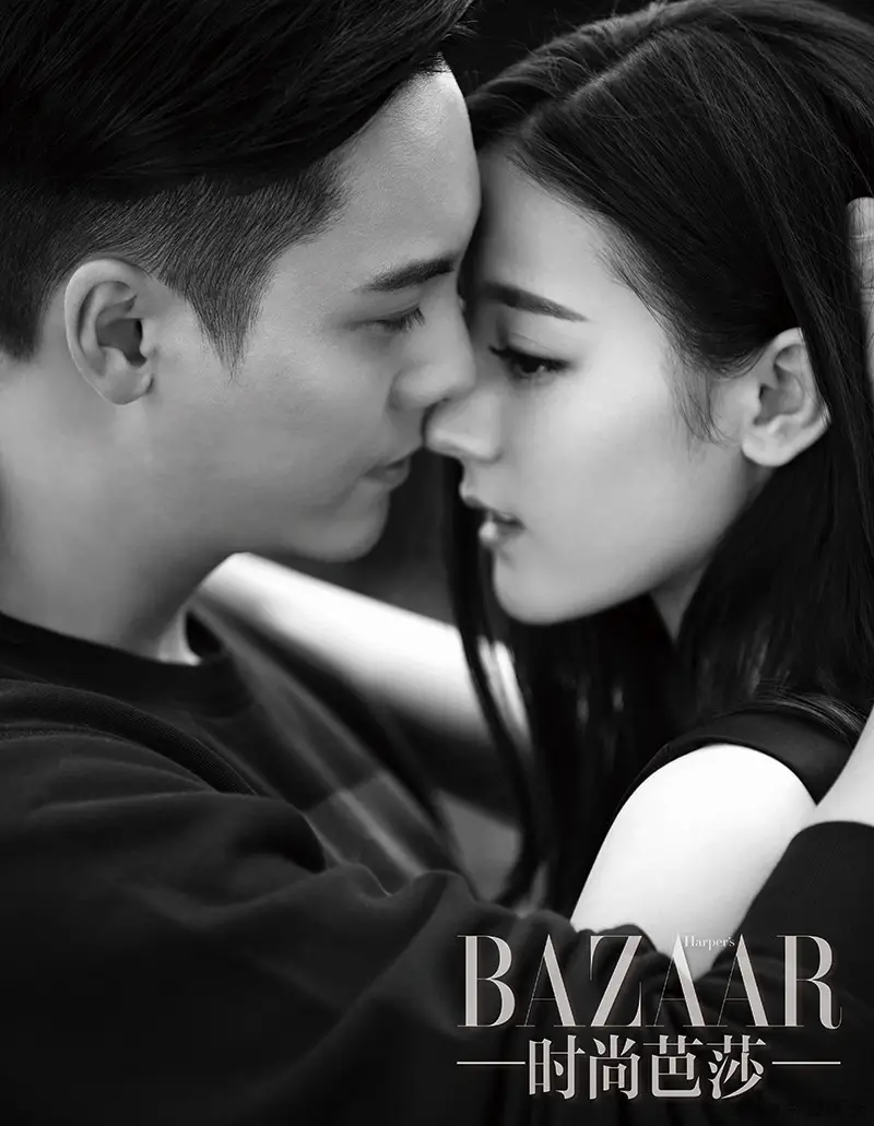 Dilraba And Rumored Boyfriend William For Harpers Bazaar