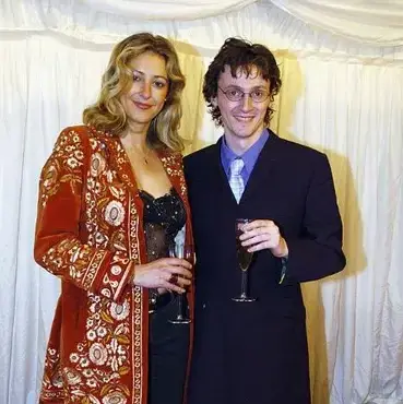 Ed Byrne Along with His Wife