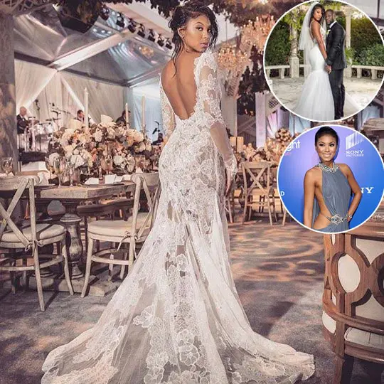 Model Eniko Parrish, Married With Longtime Boyfriend: Bride's Stunning Wedding Dress