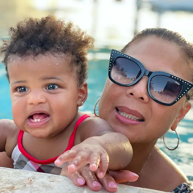 Eniko Hart's Mother & Her Daughter