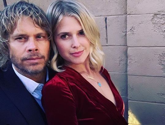 Eric-Christian-Olsen-wife-Sarah-Wright