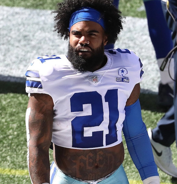 Story of Ezekiel Elliott's Eye-Catching Tattoos & His Recent Stomach Tattoo