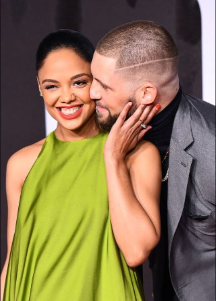 Florain Munteanu With Tessa Thompson