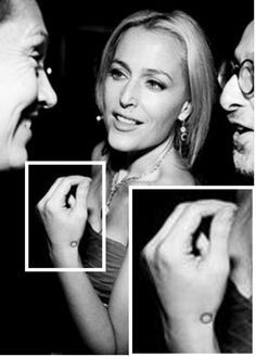 Gillian Anderson Circle Design