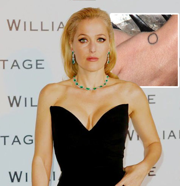What's the Meaning Behind Gillian Anderson's Miniature Tattoos?