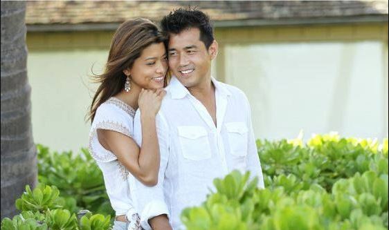 Grace Park and her husband Phil Kim
