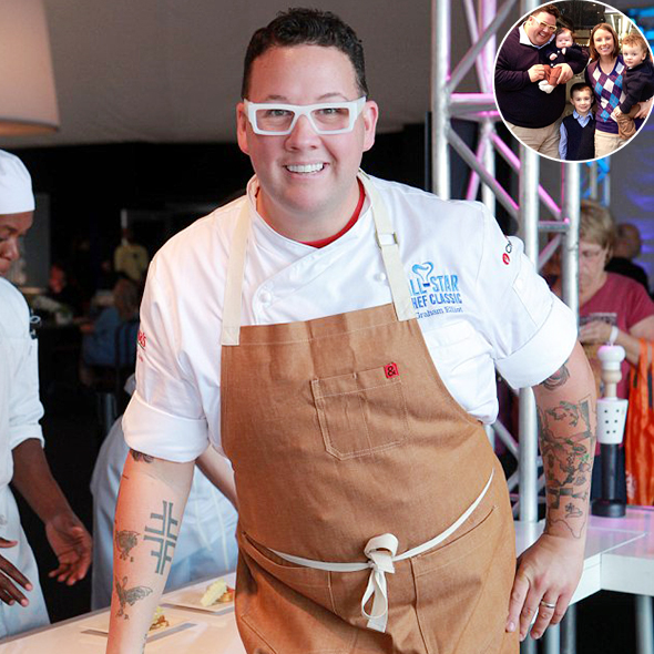 Chef Graham Elliot's Sporty Anniversary at Baseball Stadium With His Wife, His Restaurant Concept and Opening Date