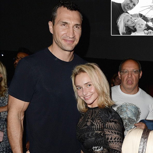 Break Up? No Chance! Hayden Panettiere And Wladimir Klitschko Snuggle During Rare Appearance in Miami!