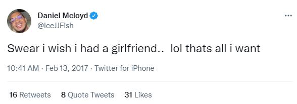 IceJJFish Talks About Wanting A Girlfriend