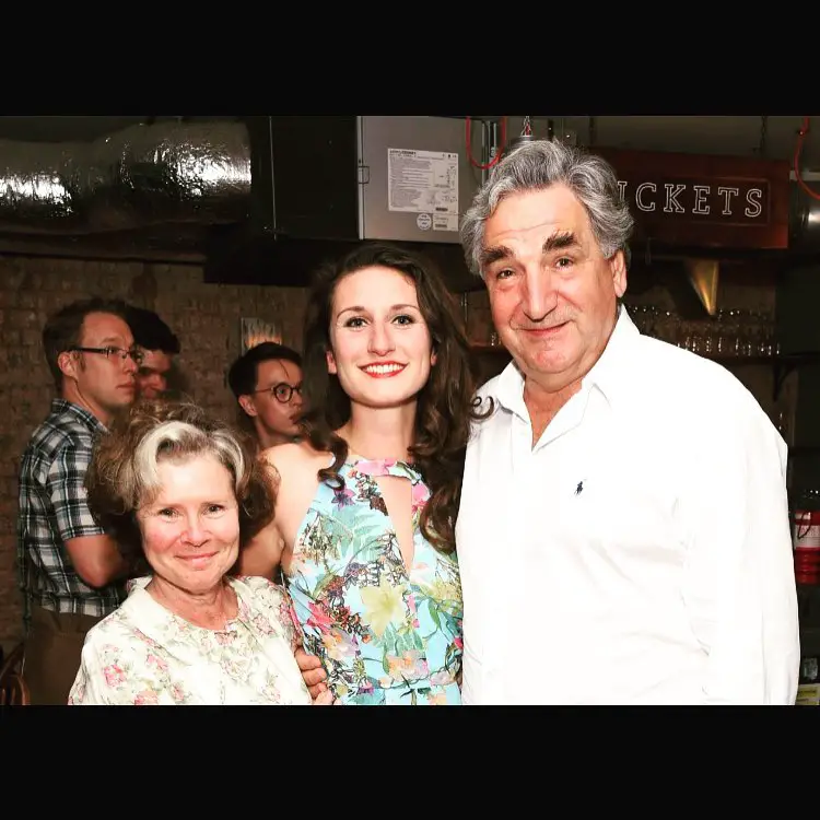 Imelda Staunton With Her Daughter & Husband