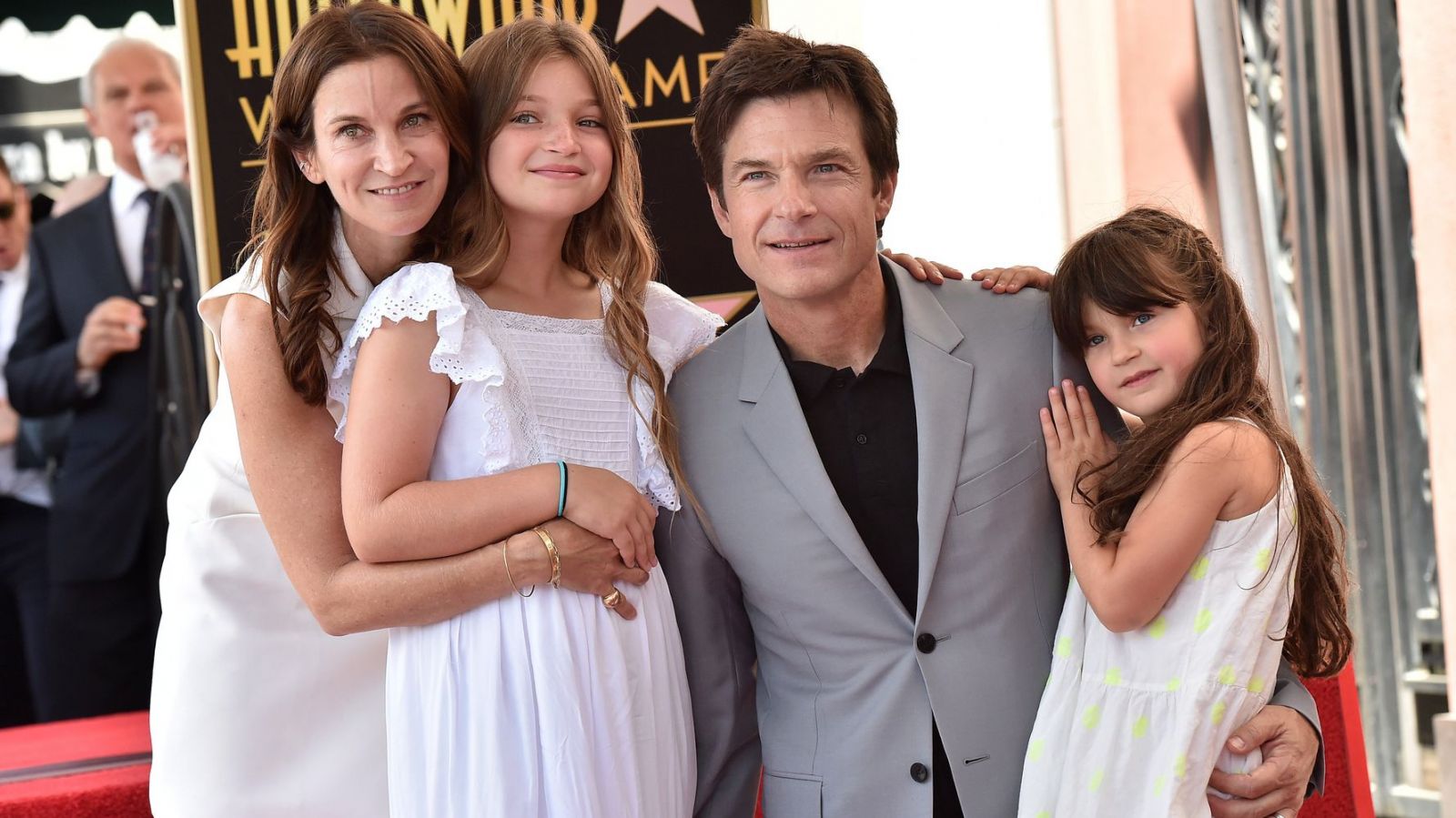 Jason Bateman, His Wife &His Daughters 