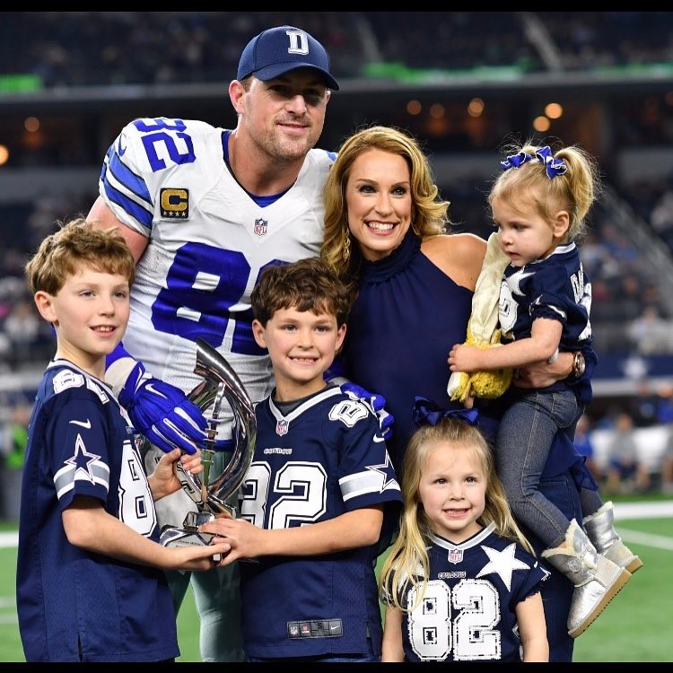 Jason Witten With His Family