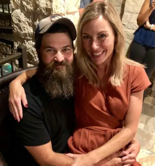 Jep Robertson with his wife