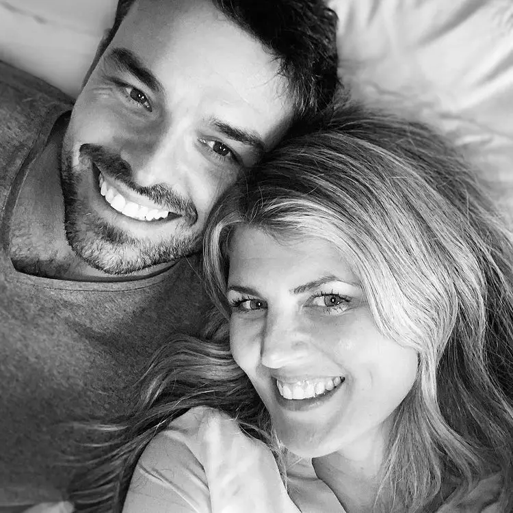 Jesse Hutch With His Wife