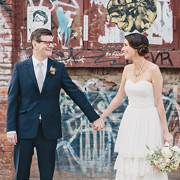 Jessi Klein's Wedding Dress Became The Talk Of The Town