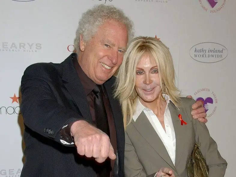 Joan Van Ark with her husband, John