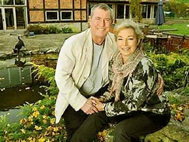 John Nettles With His Wife
