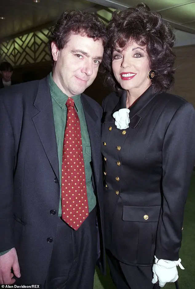 John Sessions with a Joan Collins During an Event (Not His Partner)