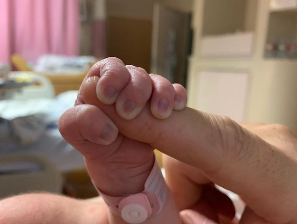 Jorge Garcia Welcome His Daughter