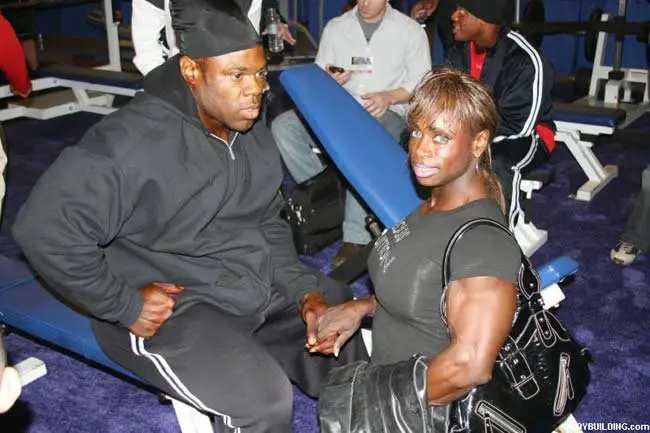 Kai Greene & Dayana Cadeau Together at The Gym