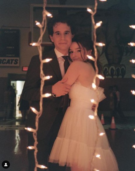 Kaitlyn Dever with her boyfriend Ben Platt