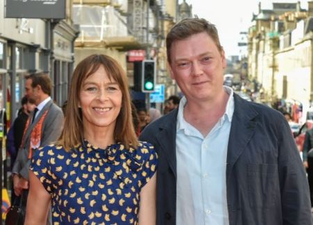 Kate Dickie With Her Partner