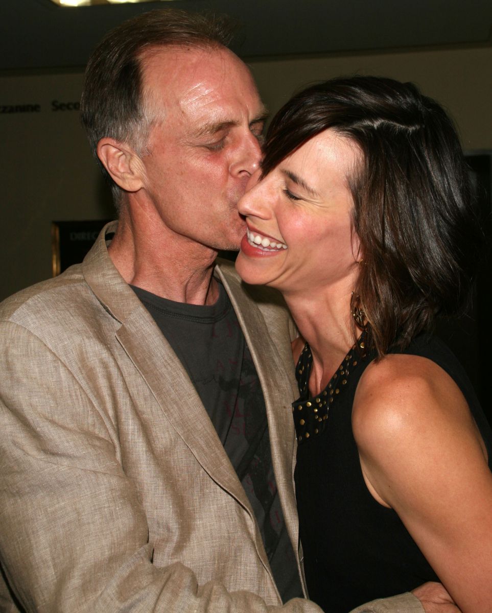 Keith Carradine With His Wife