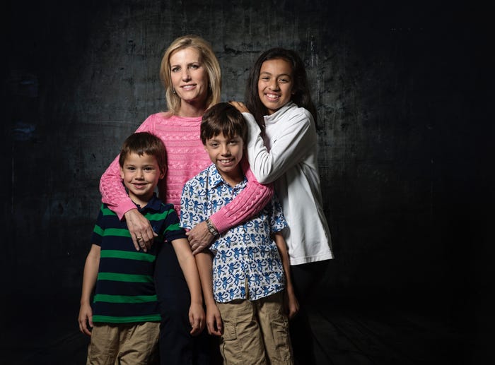 Laura Ingraham with Her Children