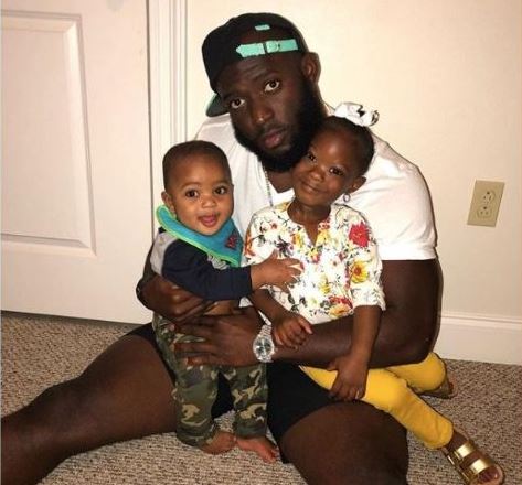 Leonard Fournette with children