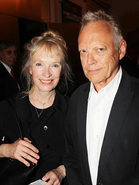 Lindsay Duncan with Her Husband