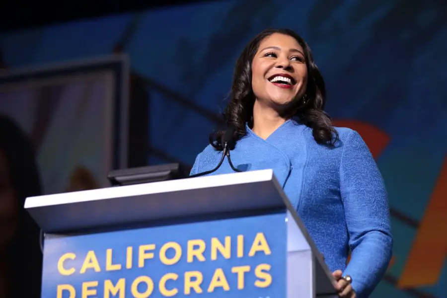 London Breed During Her Speech