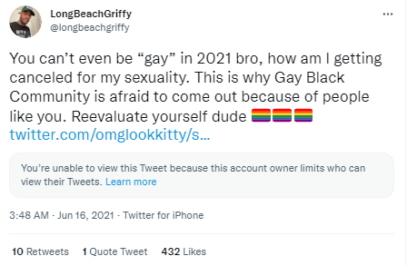 LongBeachGriffy Talking About Gay Rights 