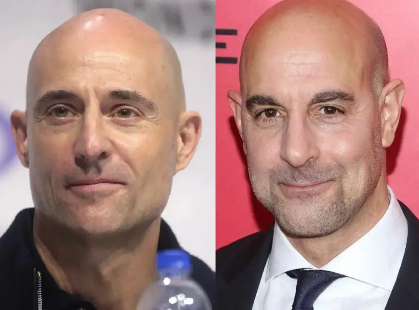 Mark Strong and Stanley Tucci