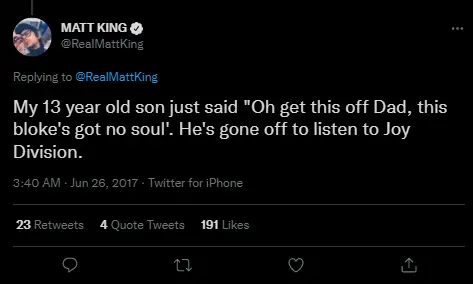 Matt King Talks About His Son From His Married Life