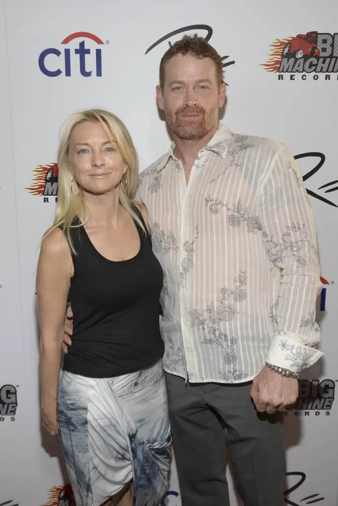 Max Martini With His Wife