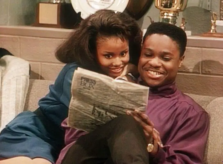 Michelle Thomas and Malcolm Jamal Warner