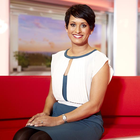 Mixed Ethnicity Naga Munchetty's Broadcast Consultant Husband. Having Children?