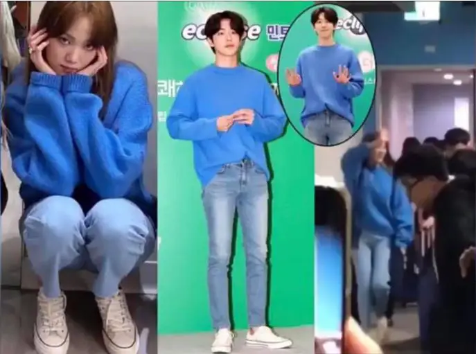 Nam-joo-hyuk And Lee-Sung-kyung On Similar Clothing