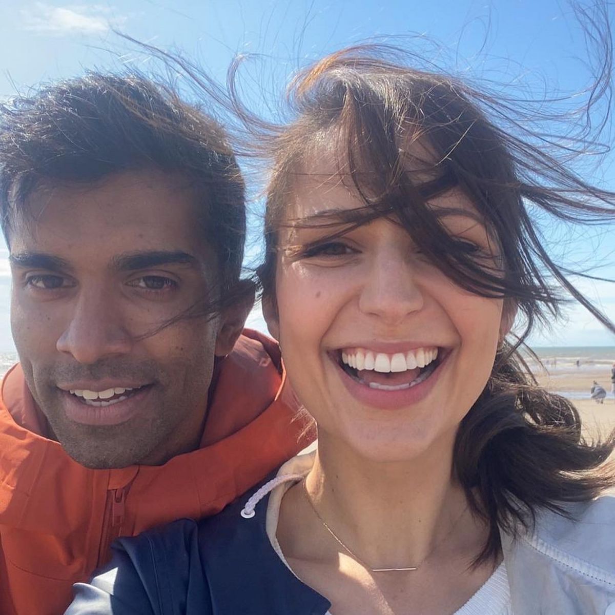 Nikesh Patel With His Girlfriend