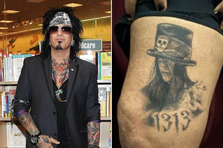 Nikki Sixx's Tattoo For Mick Mars