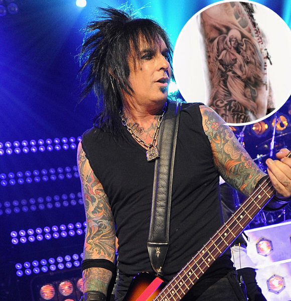 Tattoo Lover Nikki Sixx's Multiple Memorable Tattoos