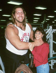 Melissa Piavis with her ex-husband Big Show