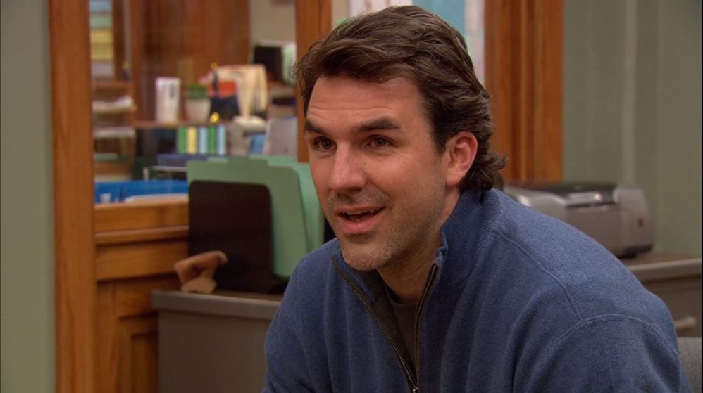 Paul Schneider as Mark Brendanawicz in Parks and Rec
