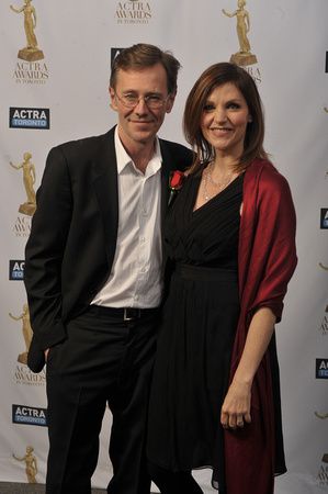 Peter Outerbridge and his wife